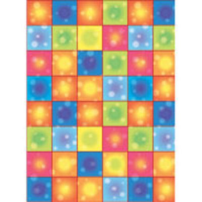 Disco Boogie Squares Room Roll AM679815