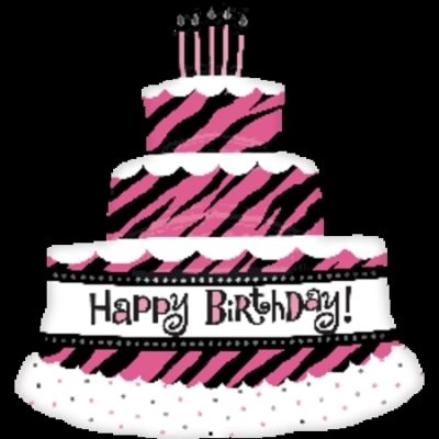 Oh So Fabulous Triple Layer Cake SuperShape Foil Balloon ANA25233
