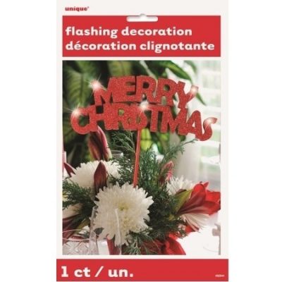 Merry Christmas Flashing Pick M62544