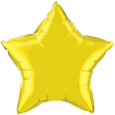 Citrine Yellow Star 20inch Foil Q12631