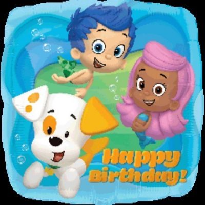 Bubble Guppies Happy Birthday Foil Balloon ANA29809