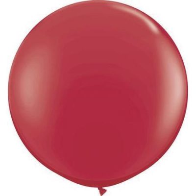 Maroon Fashion Tone 3' Latex Balloons Q57134