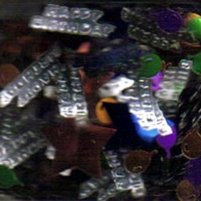 Happy Birthday 3D Confetti AM36162
