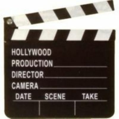 Hollywood Director's Clapboard AM348715