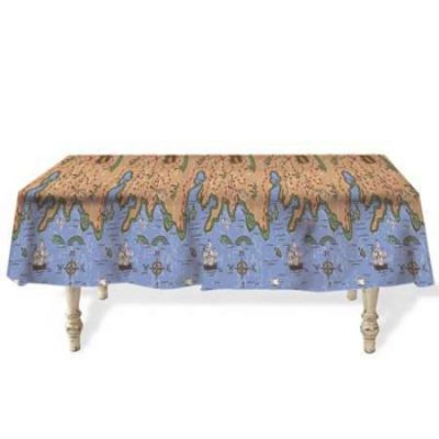 Treasure Map Plastic Tablecover BE50934