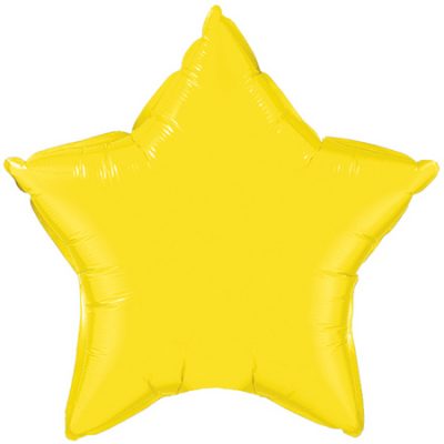 Yellow Star 20 inch Foil Q12627