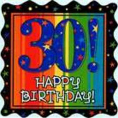 A Year To Celebrate - Aged To Perfection 30 Cutout AM194512