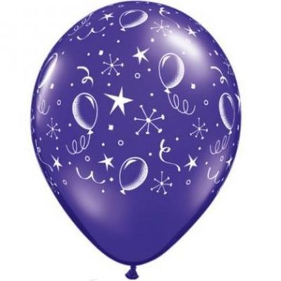 Party Balloons Around Fantasy Assortment Latex Balloons Q83961