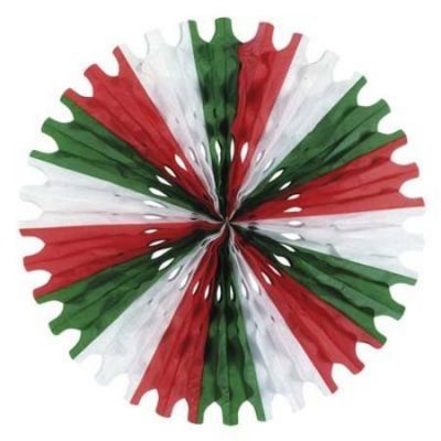 Tissue Fan Hanging Decorations BE55293-RWG