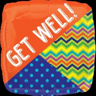 Get Well Wishes Foil Balloon ANA30783