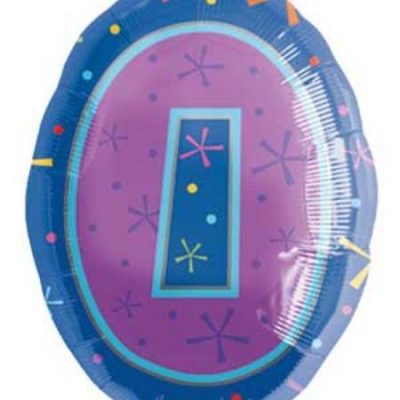 Zero Birthday Foil Balloon ANA12664