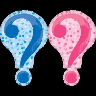 Gender Reveal Supershape Foil Balloon ANA32533