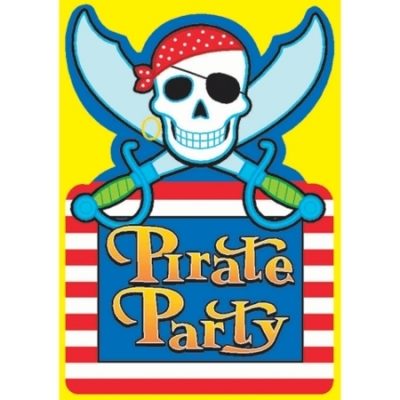 Pirate Party Invitation AM498221