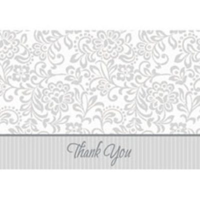 Wedding Traditions Silver Thankyou Cards AM486003