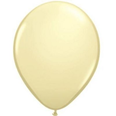 Ivory Silk Fashion Tone 11 inch (28 cm) Latex Balloons Q43751