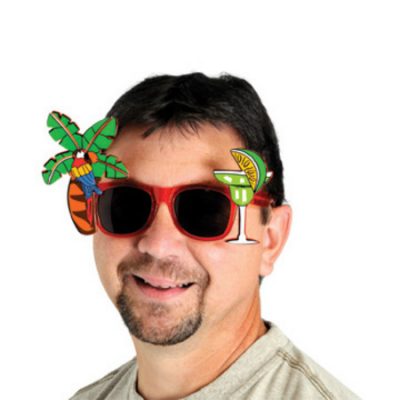 Palm Tree & Parrot Fanci-Frames BE60376