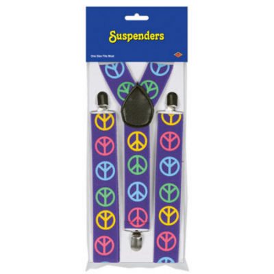 Peace Sign Suspenders BE60818