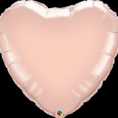 Rose Gold Heart Shape 36 inch (91cm) Foil Balloon Q57051