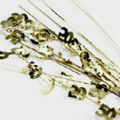 Spangles 50 Metallic Foil Spray Gold P400230