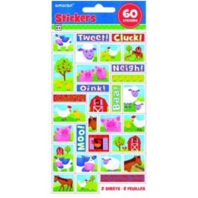 Barnyard Fun Sticker Sheet AM159421