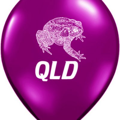 QLD Cane Toad Latex Balloons Q18579