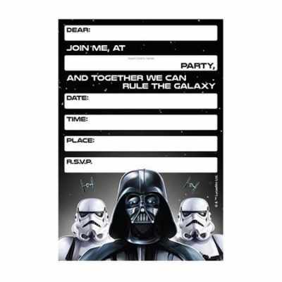Star Wars Classic Invitations AM811150
