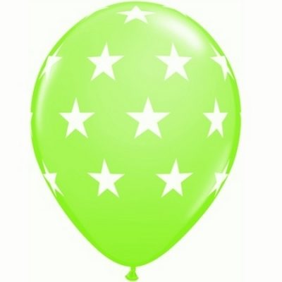 Big Stars Tropical Assortment Latex Balloons Q38460