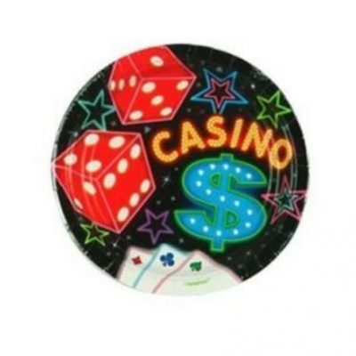Casino Dessert Size Plates AM545006