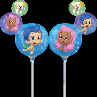 Bubble Guppies Mini Shape Foil Balloon ANA27448 - F - Uninflated, Heat Sealer Required