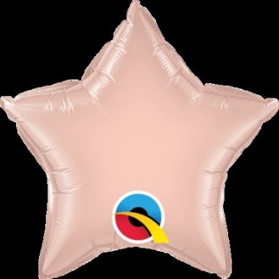 Rose Gold Star 20 inch (50 cm) Packaged Foil Q57165