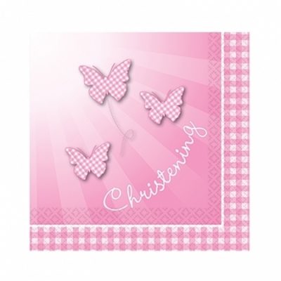 Pink Booties Luncheon Napkins AM997292