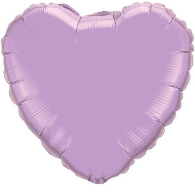 Pearl Lavender Heart Foil D22447