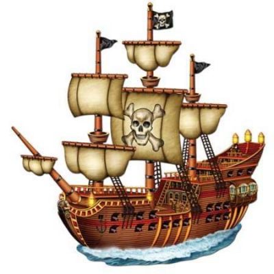Jointed Pirate Ship BE50469
