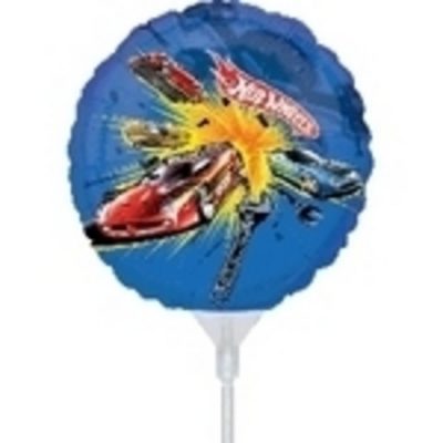 Hot Wheels Racing 9 inch (22cm) Foil Balloon ANA19272 - F - Uninflated, Heat Sealer Required