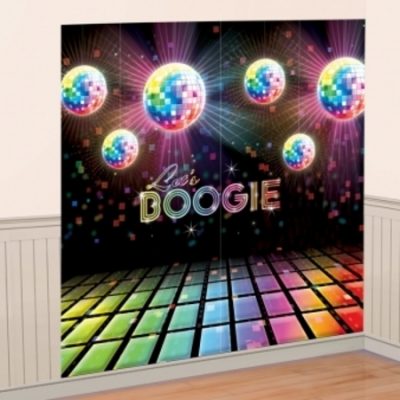 Disco Fever Scene Setter Wall Decoration AM671222
