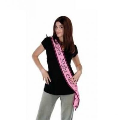 Girls' Night Out Satin Sash BE60188