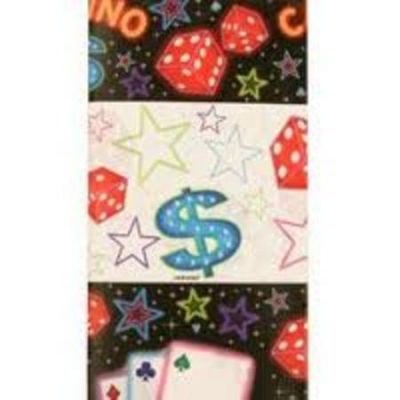 Casino Paper Tablecover AM575006