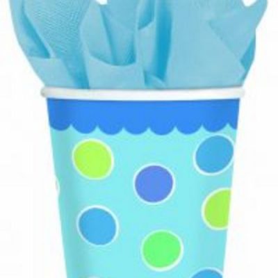 Sweet Little Cupcake ECO Party Cups Boy AM739568