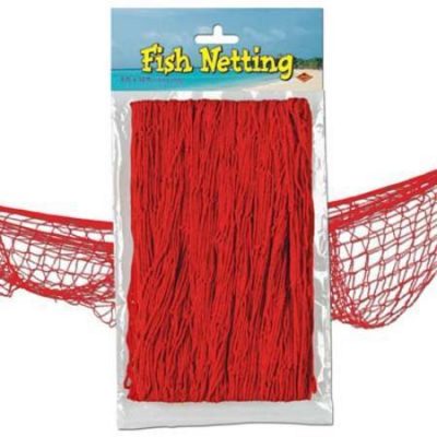 Fish Netting Red BE50301-R