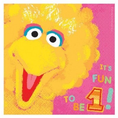 Sesame Street Fun To Be 1 Luncheon Napkin AM719573