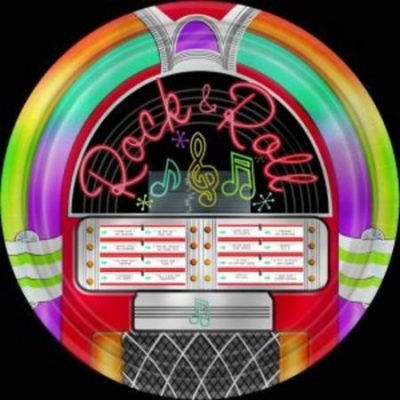 I Love Rock & Roll Plates AM549805