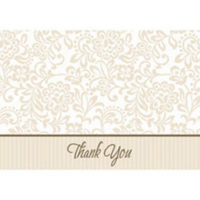 Wedding Traditions Gold Thankyou Cards AM486004