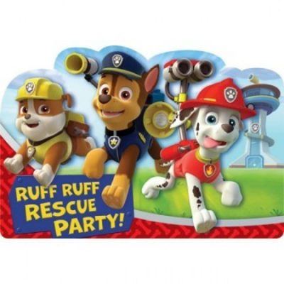 Paw Patrol Invitations AM491462
