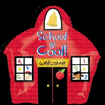 School House Junior Shape Foil Balloon ANA19950