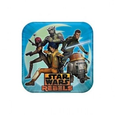Star Wars Rebels 9 inch (23cm) Square Dinner Plate AM551841