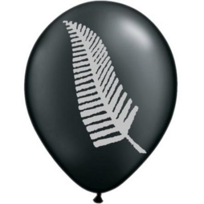 Silver Fern Latex Balloons Q16540
