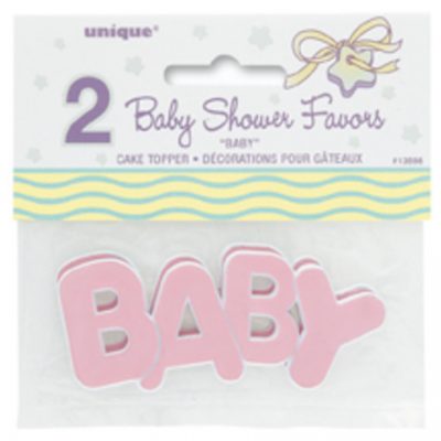 Baby Cake Toppers Pink M13598