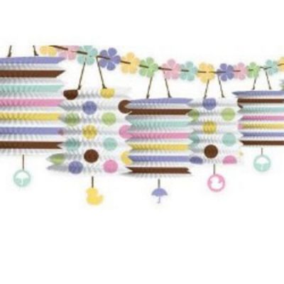 Tiny Bundle with Flowers Lantern Garland AM247516