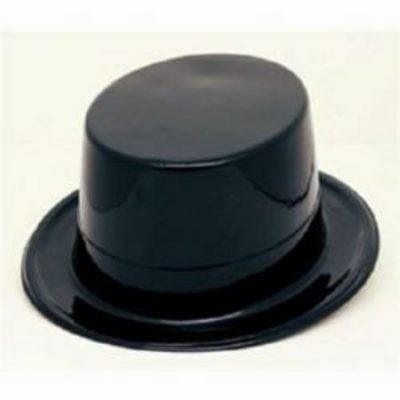 Top Hat Black Plastic M15501