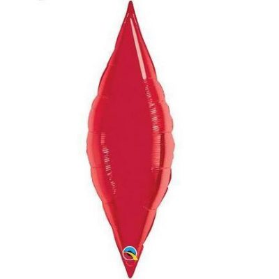 Shape Decor Taper Ruby 27 inch (70cm) Foil Balloon Q22863